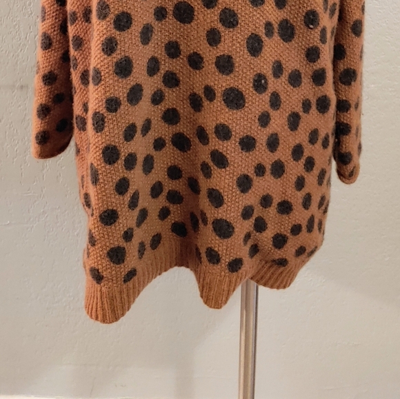 Madewell Leopard Spot Sweater Dress - Picture 6 of 8